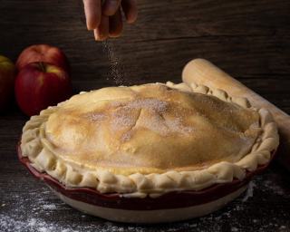 Tarte tatin aux poires au vin : recette caramélisée d'Aurélia